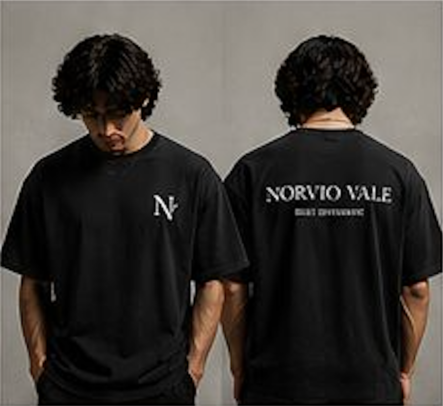 NV Logo Tee - Black