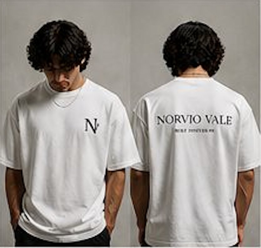 NV Logo Tee - White
